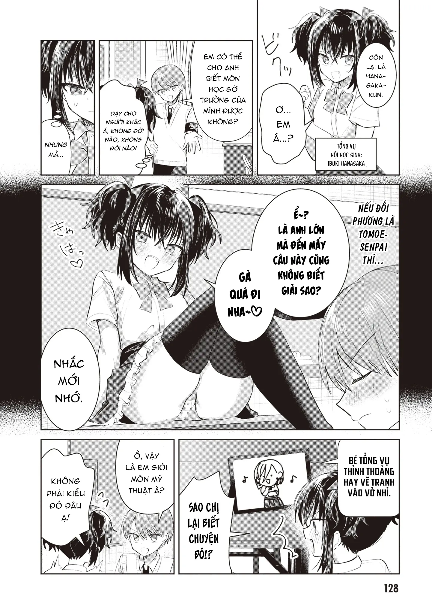 Kotowarenai Kaichou Wa Tomoe-Kun Ni Dake Shite Agetai Chapter 26 - Trang 8