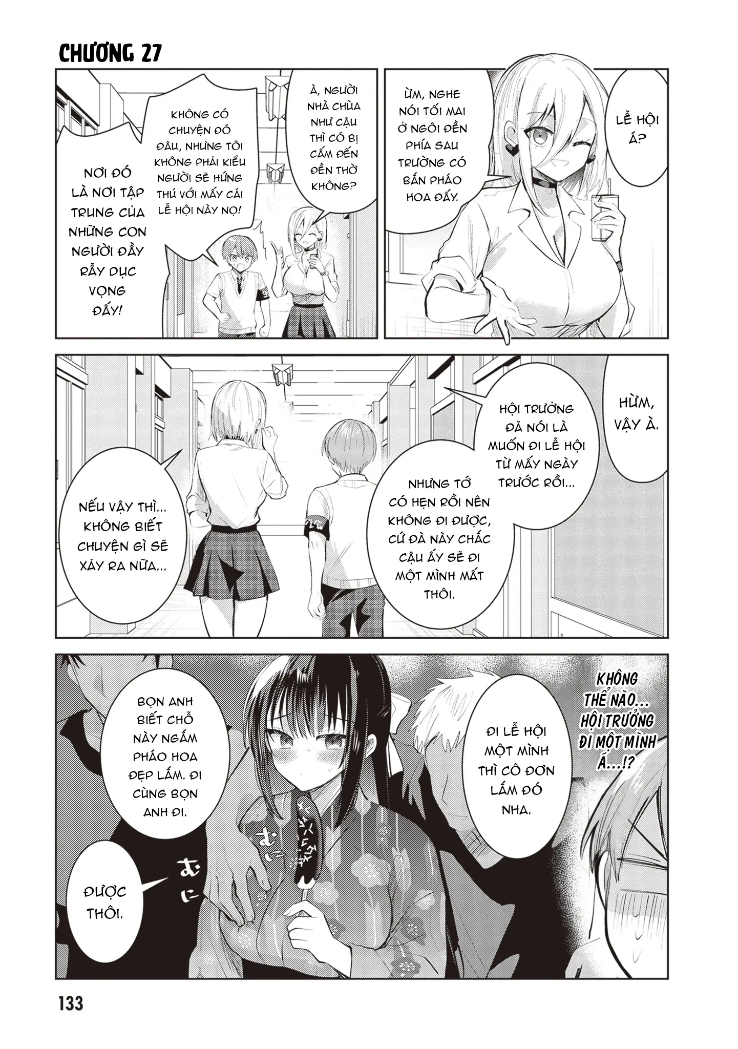 Kotowarenai Kaichou Wa Tomoe-Kun Ni Dake Shite Agetai Chapter 27 - Trang 3