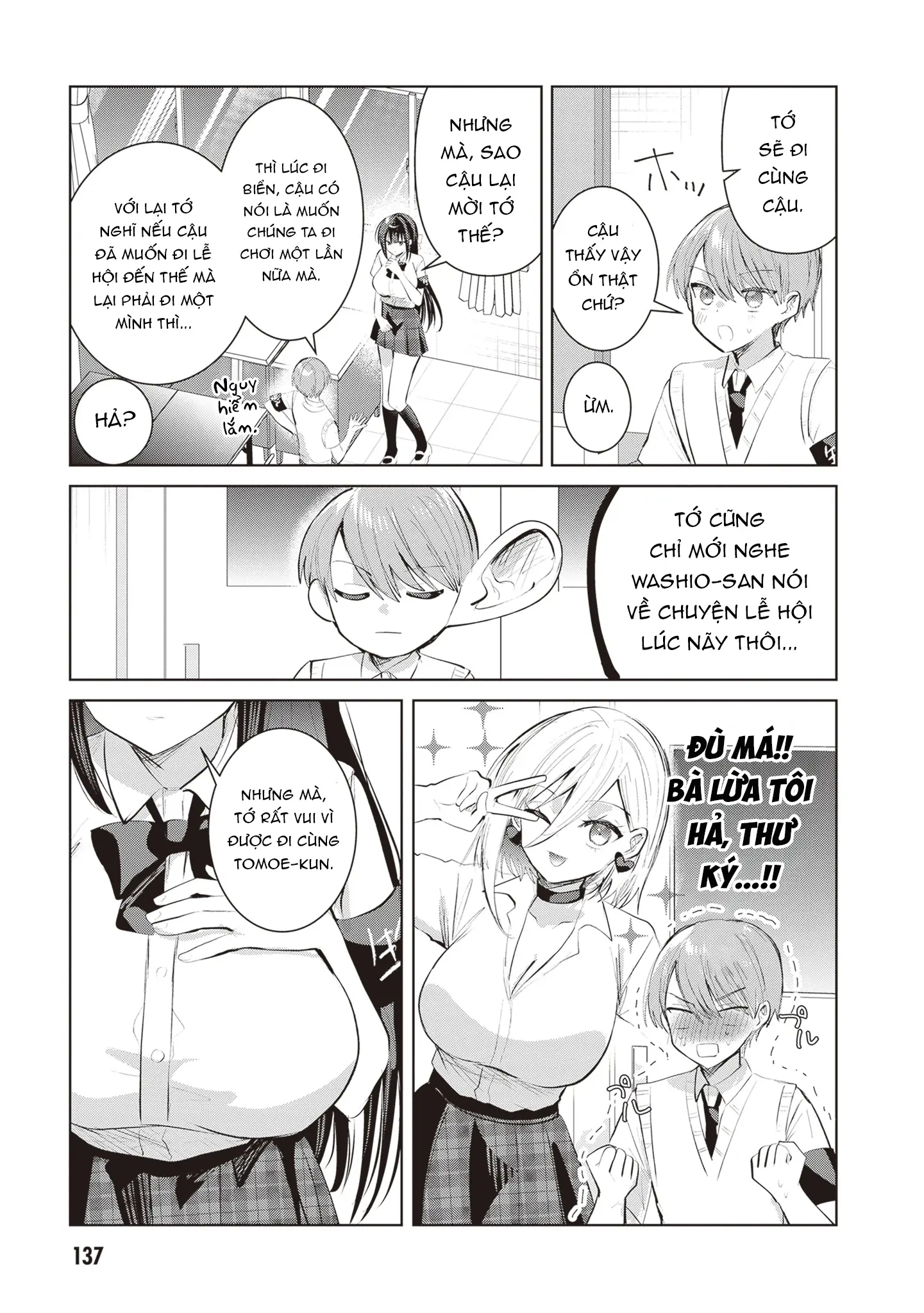 Kotowarenai Kaichou Wa Tomoe-Kun Ni Dake Shite Agetai Chapter 27 - Trang 7