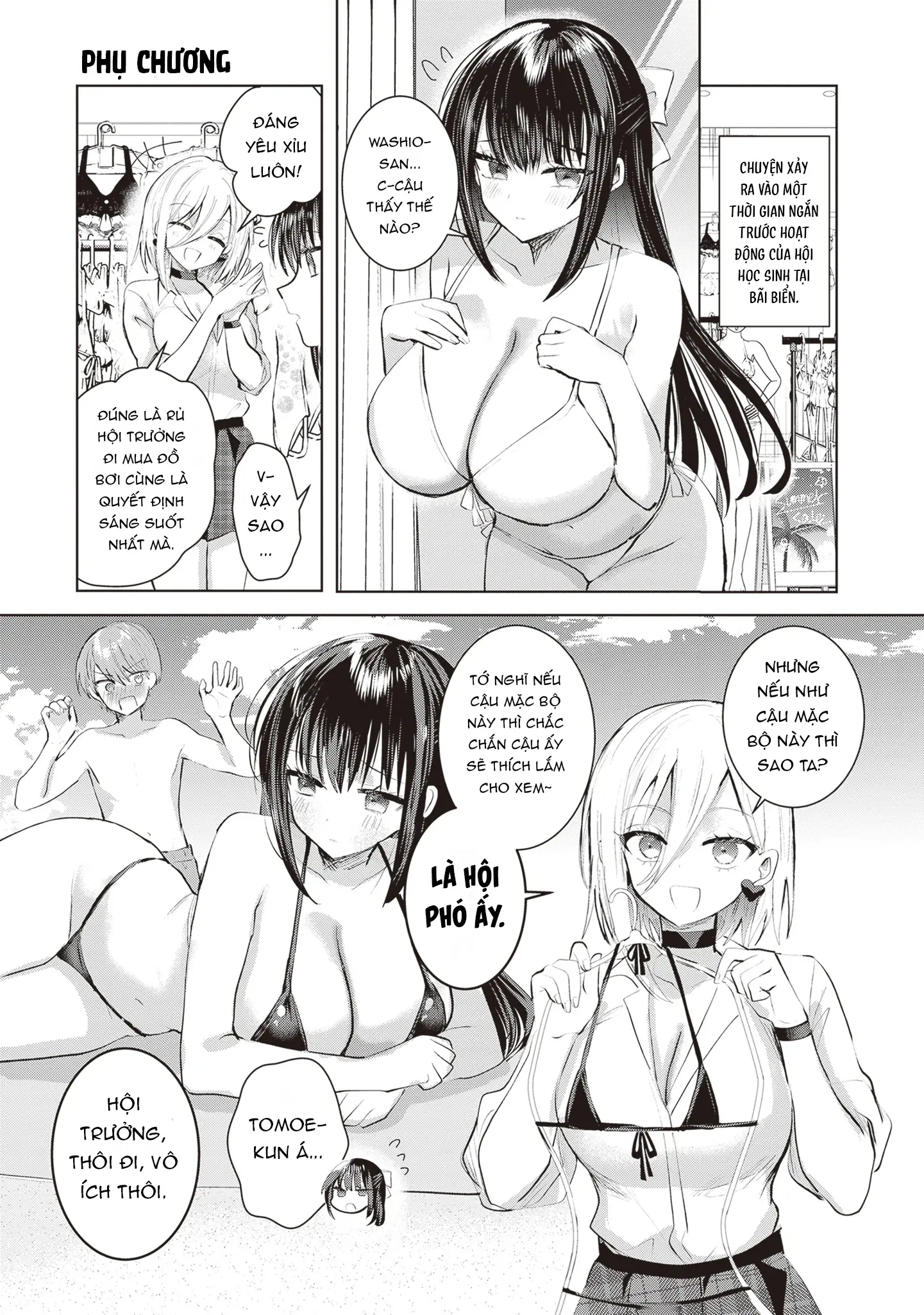 Kotowarenai Kaichou Wa Tomoe-Kun Ni Dake Shite Agetai Chapter 28.6 - Trang 6