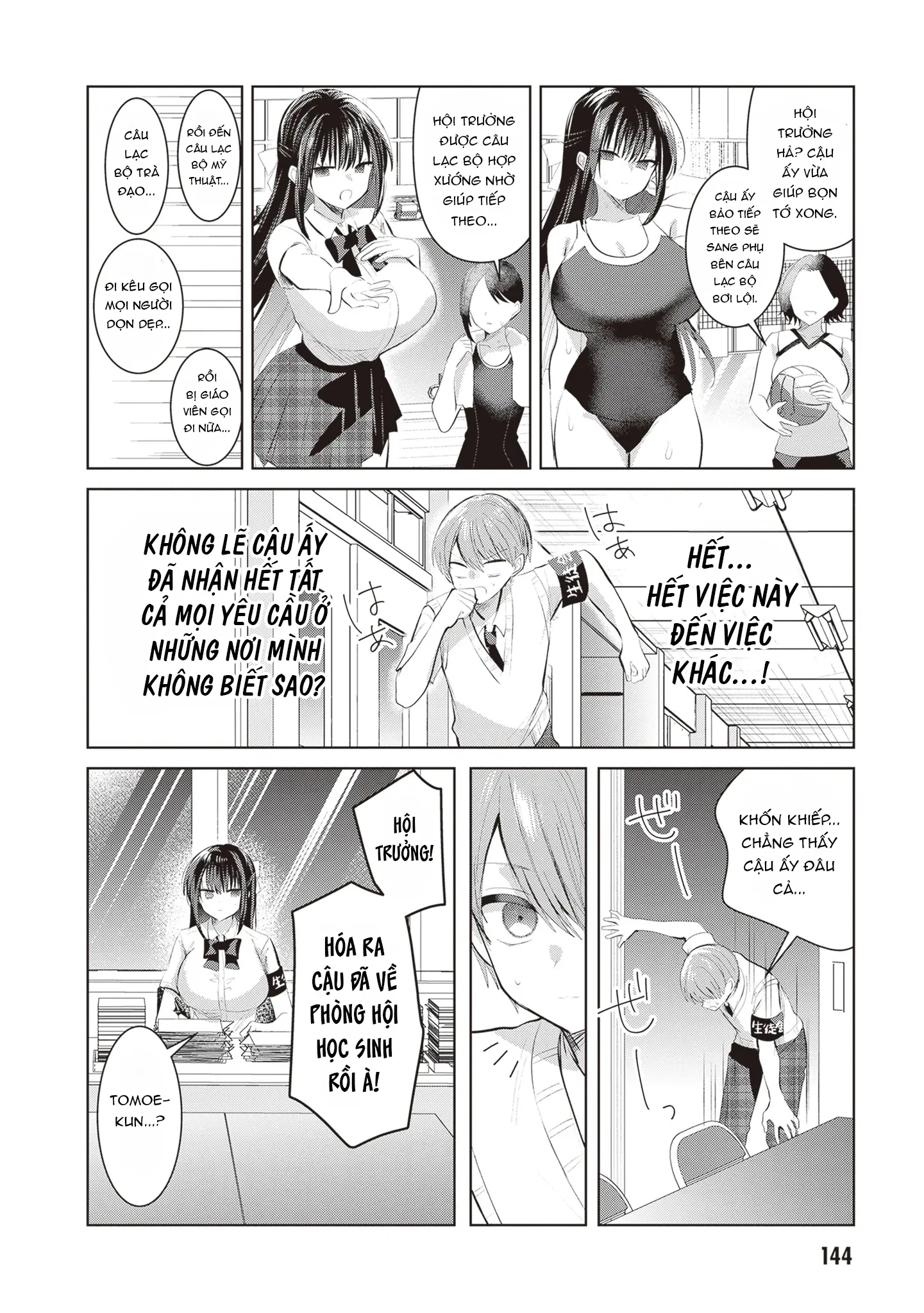 Kotowarenai Kaichou Wa Tomoe-Kun Ni Dake Shite Agetai Chapter 28 - Trang 4