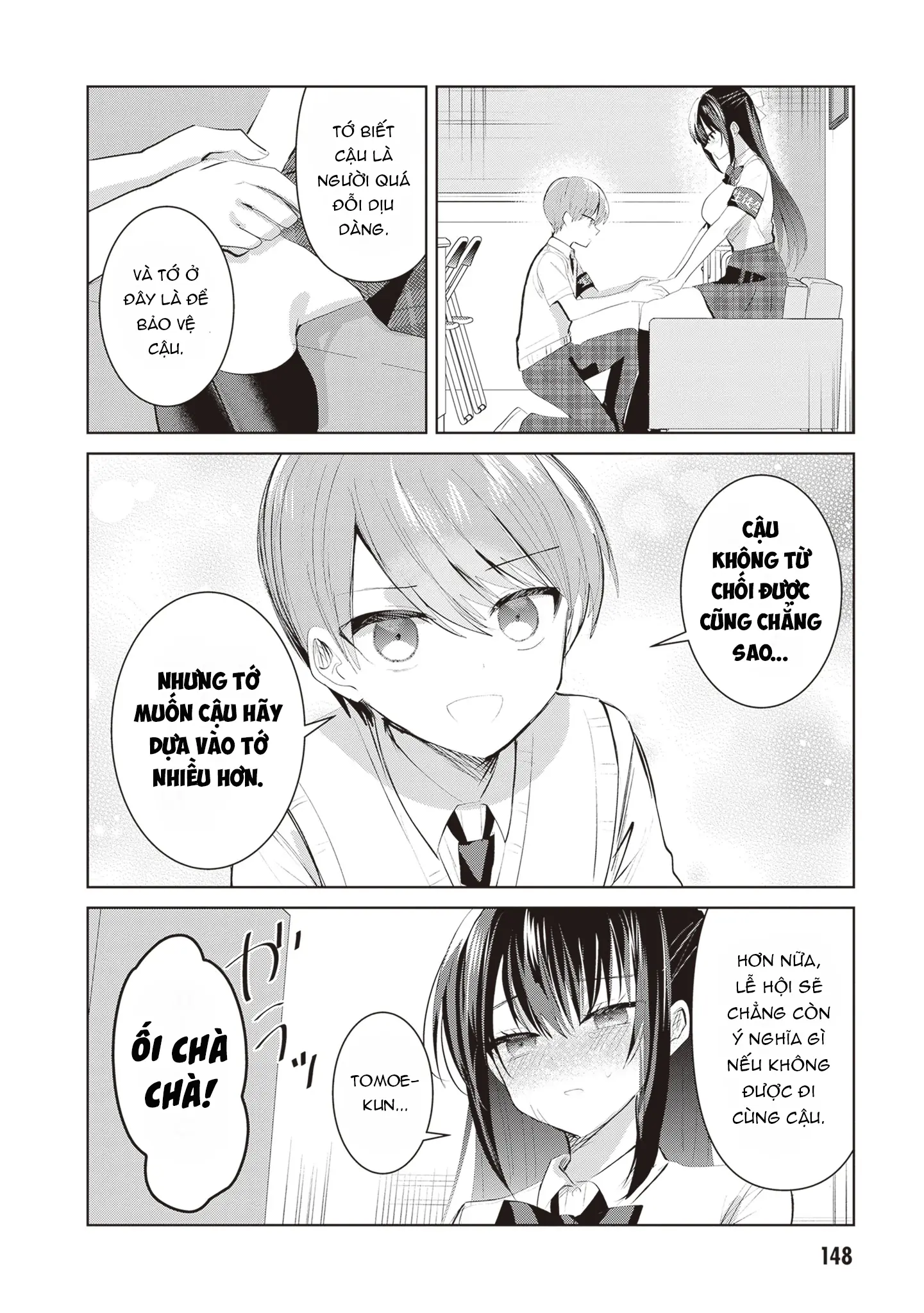 Kotowarenai Kaichou Wa Tomoe-Kun Ni Dake Shite Agetai Chapter 28 - Trang 8