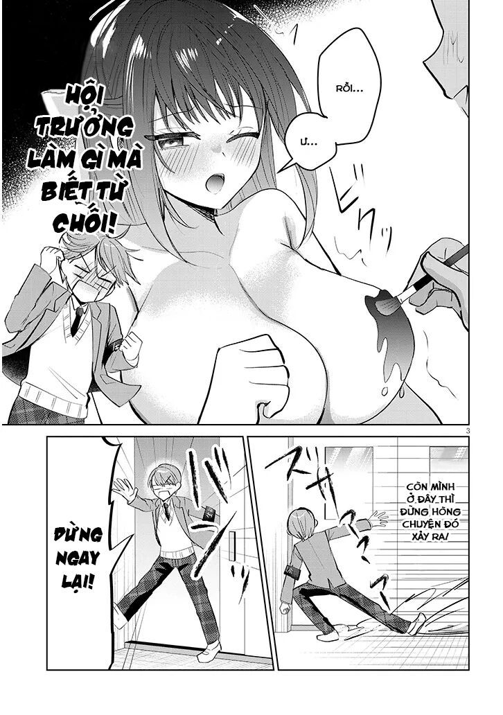 Kotowarenai Kaichou Wa Tomoe-Kun Ni Dake Shite Agetai Chapter 3 - Trang 3