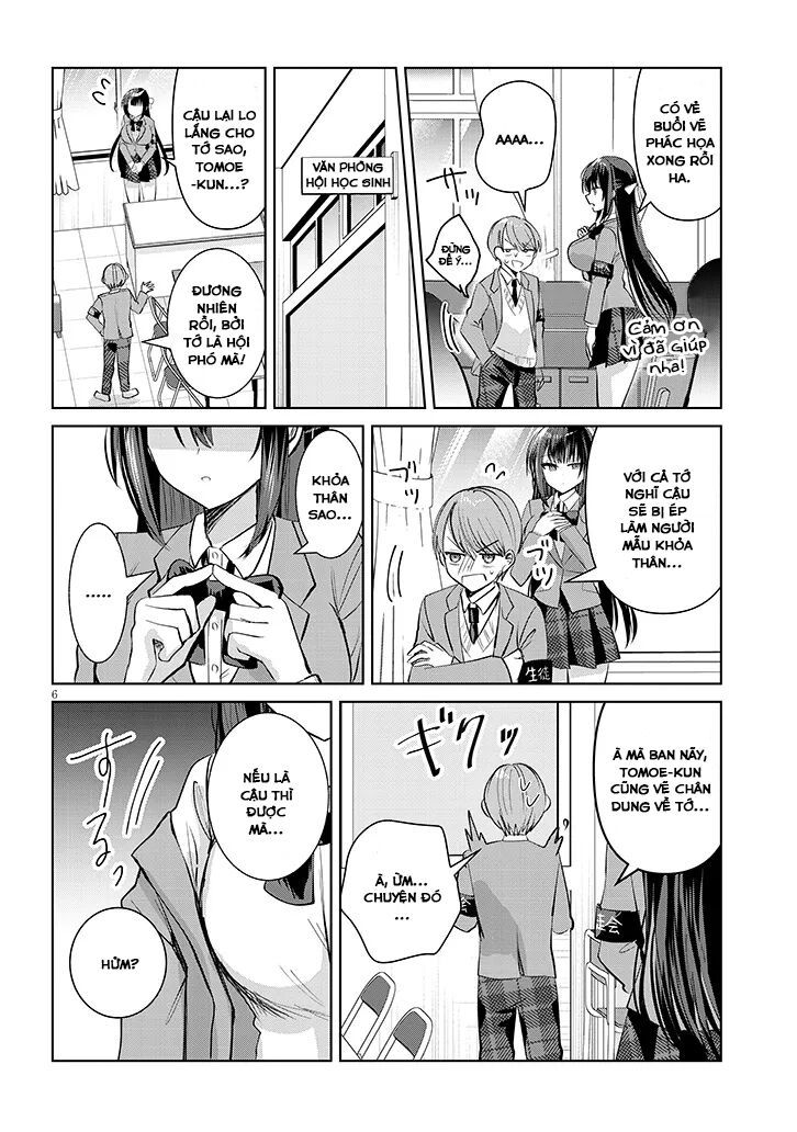 Kotowarenai Kaichou Wa Tomoe-Kun Ni Dake Shite Agetai Chapter 3 - Trang 6