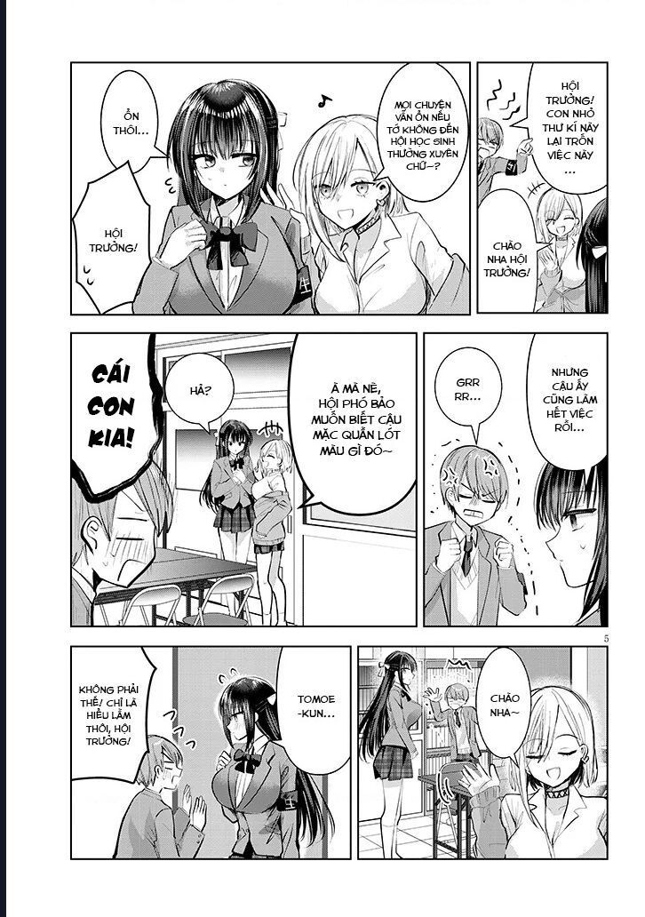 Kotowarenai Kaichou Wa Tomoe-Kun Ni Dake Shite Agetai Chapter 4 - Trang 6
