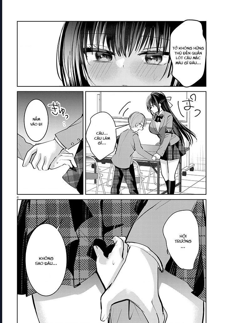 Kotowarenai Kaichou Wa Tomoe-Kun Ni Dake Shite Agetai Chapter 4 - Trang 7