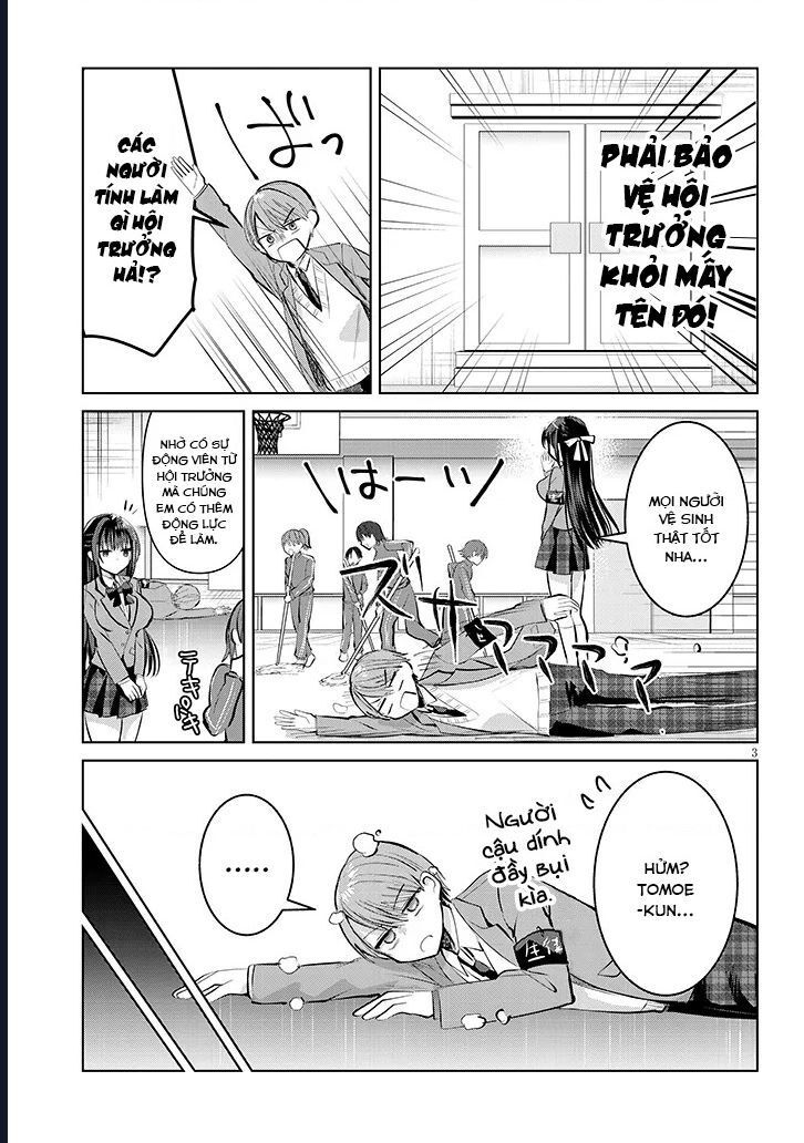 Kotowarenai Kaichou Wa Tomoe-Kun Ni Dake Shite Agetai Chapter 5 - Trang 4