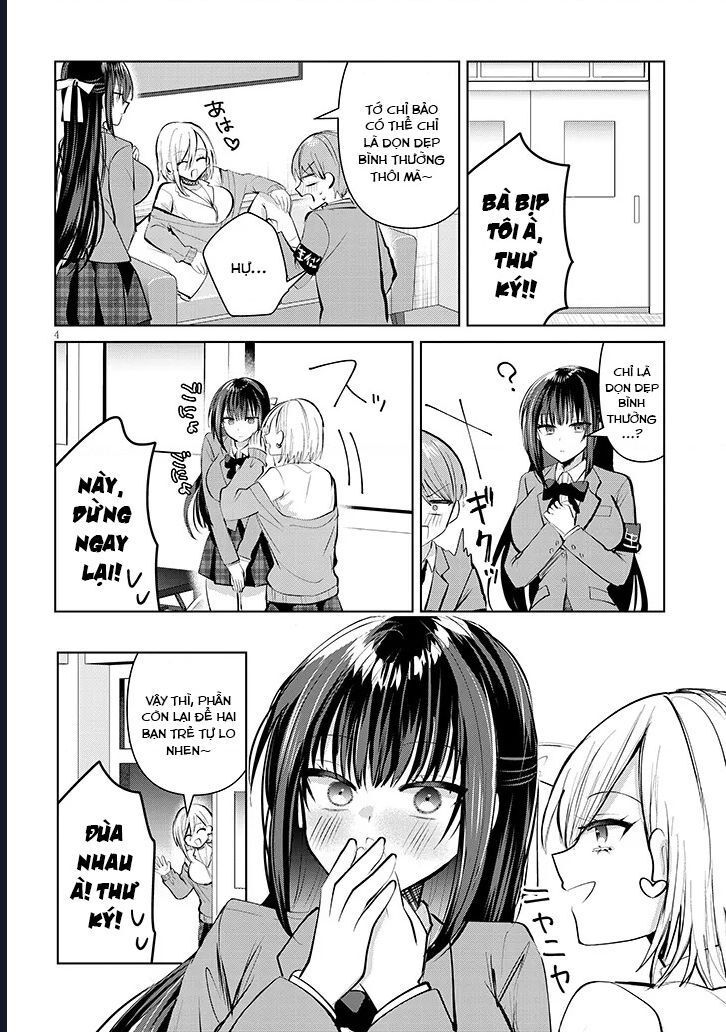 Kotowarenai Kaichou Wa Tomoe-Kun Ni Dake Shite Agetai Chapter 5 - Trang 5