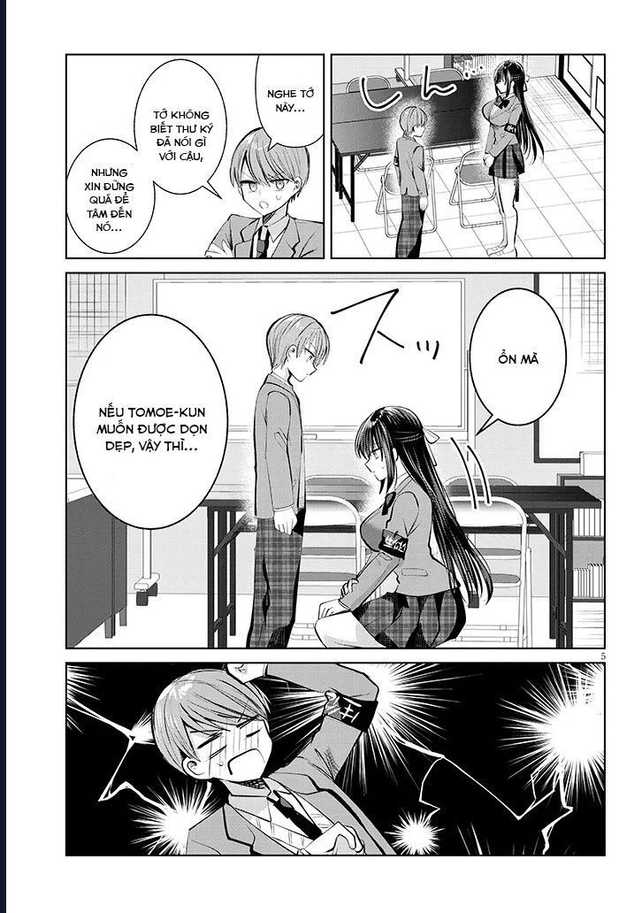 Kotowarenai Kaichou Wa Tomoe-Kun Ni Dake Shite Agetai Chapter 5 - Trang 6