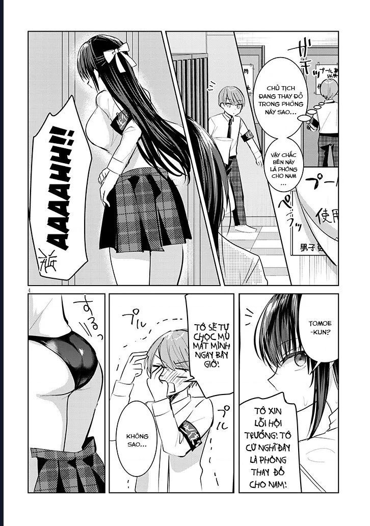 Kotowarenai Kaichou Wa Tomoe-Kun Ni Dake Shite Agetai Chapter 6 - Trang 5