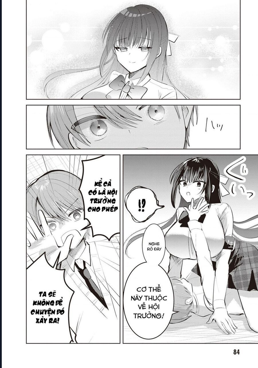 Kotowarenai Kaichou Wa Tomoe-Kun Ni Dake Shite Agetai Chapter 7 - Trang 9