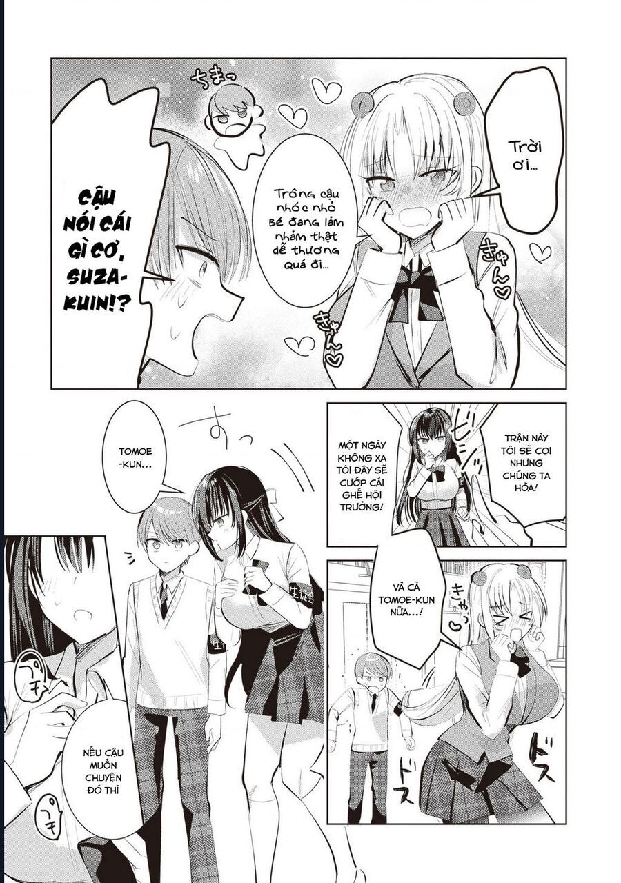 Kotowarenai Kaichou Wa Tomoe-Kun Ni Dake Shite Agetai Chapter 8 - Trang 10