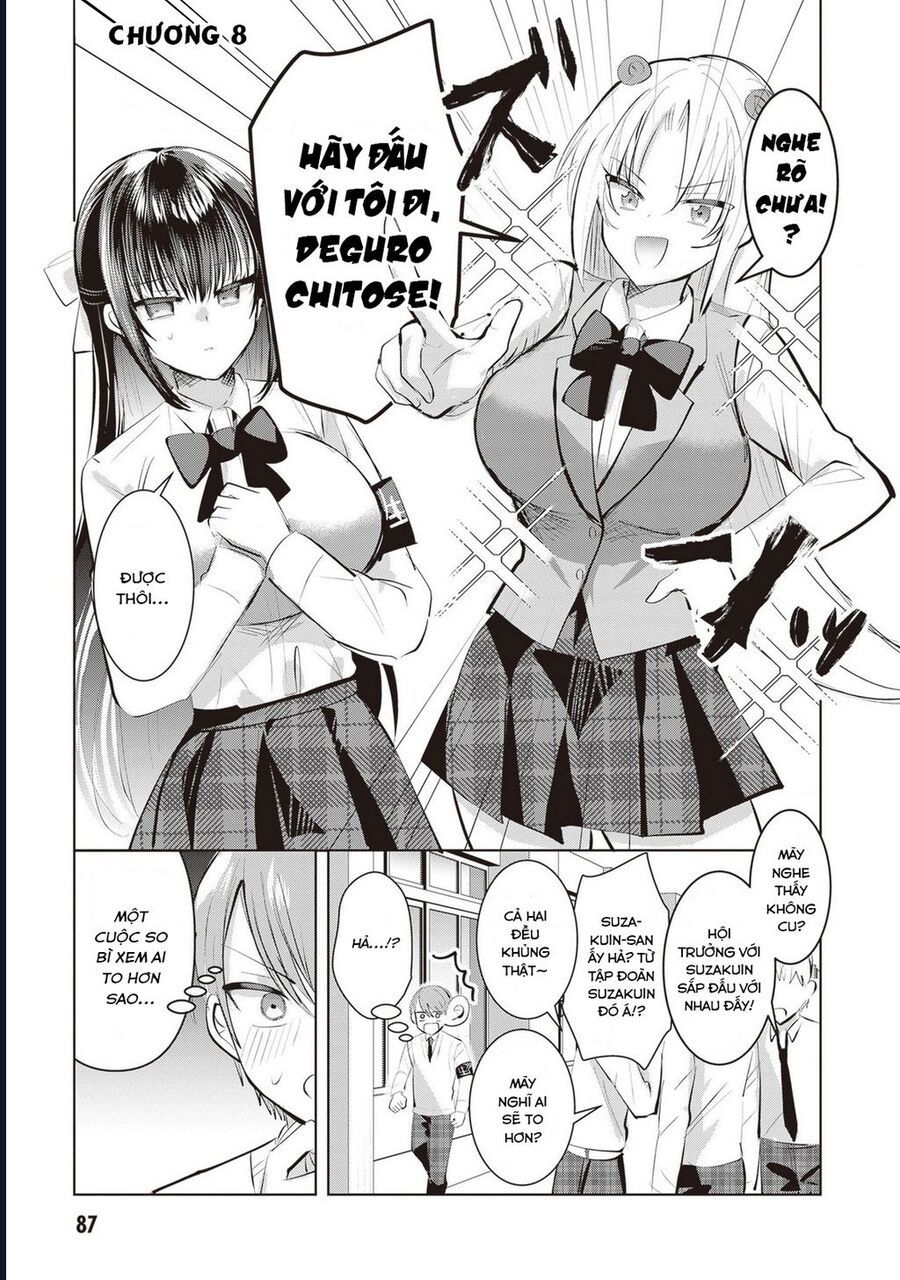 Kotowarenai Kaichou Wa Tomoe-Kun Ni Dake Shite Agetai Chapter 8 - Trang 2