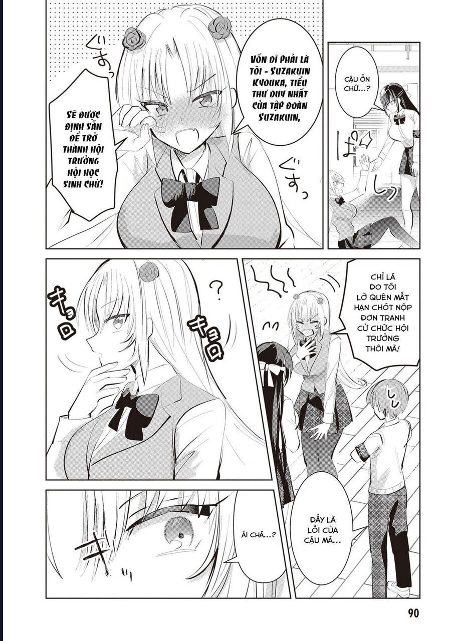 Kotowarenai Kaichou Wa Tomoe-Kun Ni Dake Shite Agetai Chapter 8 - Trang 5