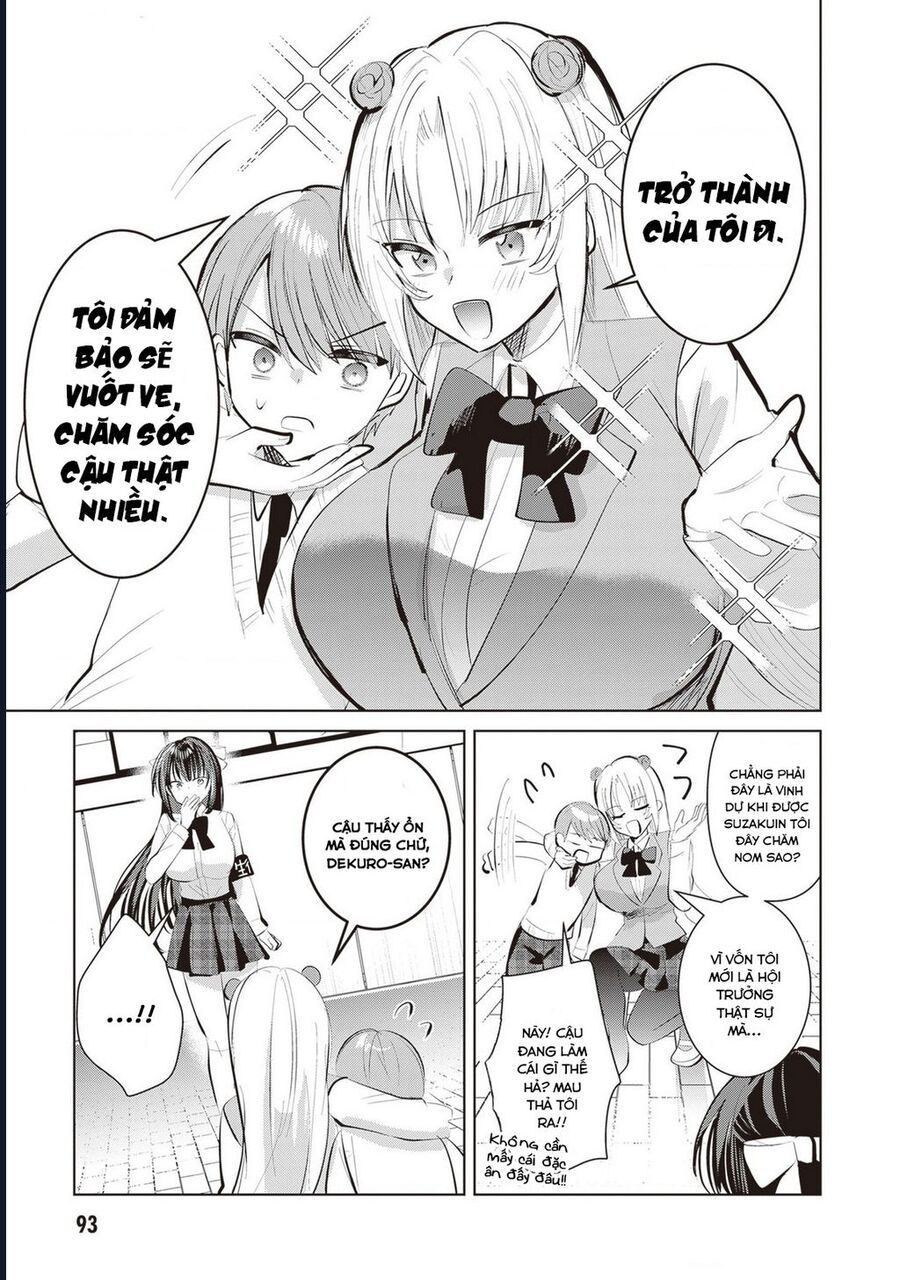 Kotowarenai Kaichou Wa Tomoe-Kun Ni Dake Shite Agetai Chapter 8 - Trang 8