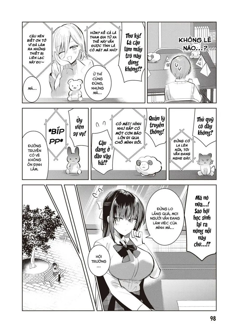 Kotowarenai Kaichou Wa Tomoe-Kun Ni Dake Shite Agetai Chapter 9 - Trang 3