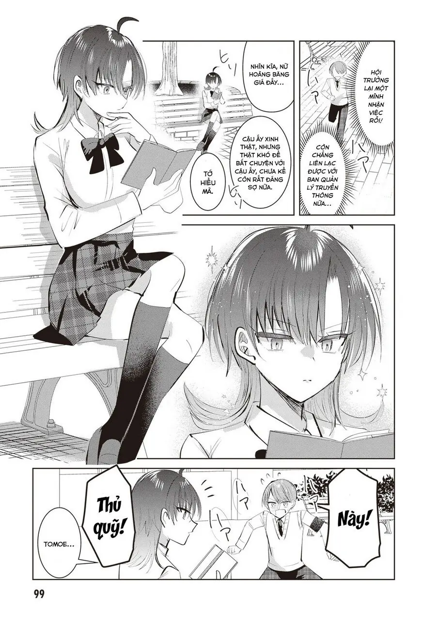 Kotowarenai Kaichou Wa Tomoe-Kun Ni Dake Shite Agetai Chapter 9 - Trang 4