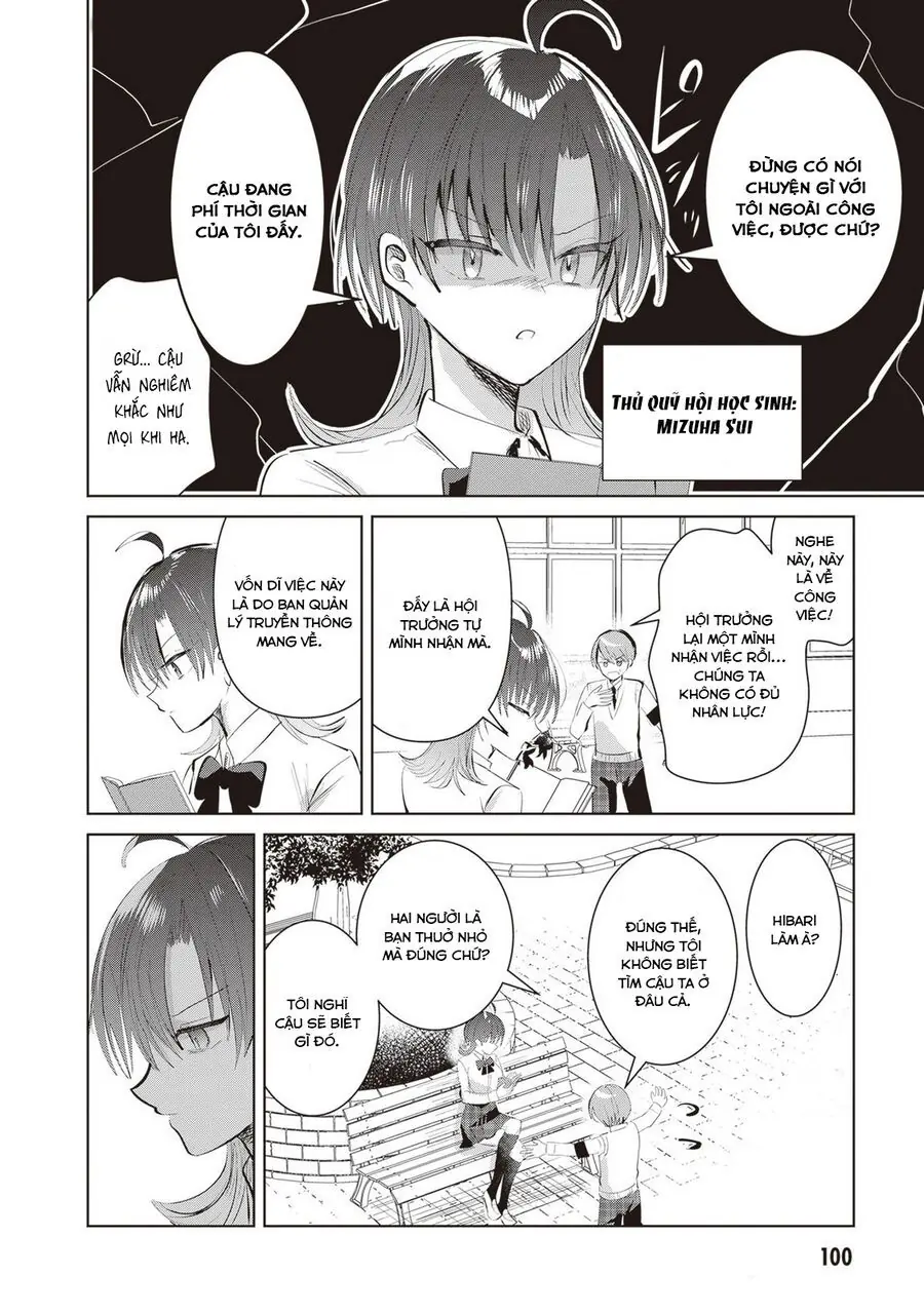 Kotowarenai Kaichou Wa Tomoe-Kun Ni Dake Shite Agetai Chapter 9 - Trang 5