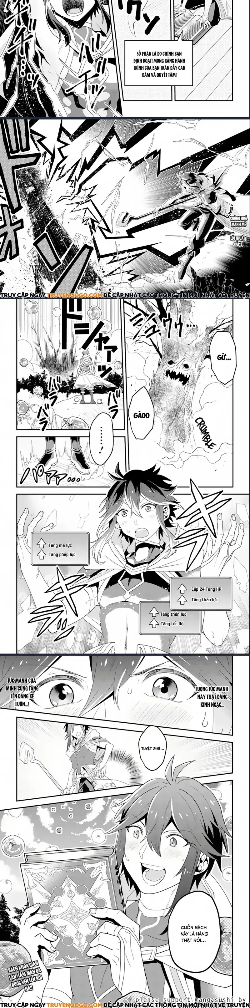 Kouryakubon Wo Kushi Suru Saikyou No Mahoutsukai Chapter 1 - Trang 10