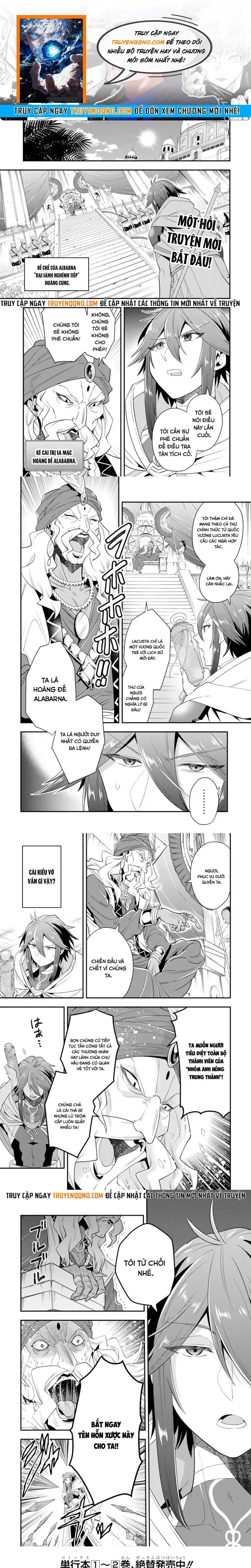 Kouryakubon Wo Kushi Suru Saikyou No Mahoutsukai Chapter 16 - Trang 2