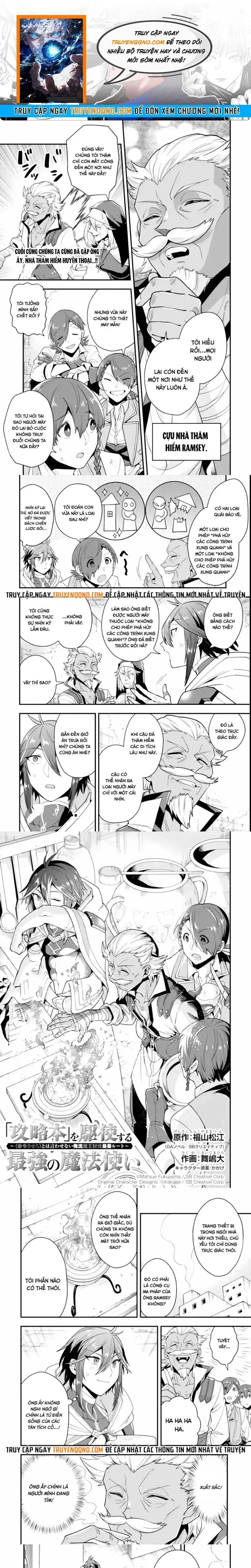 Kouryakubon Wo Kushi Suru Saikyou No Mahoutsukai Chapter 19 - Trang 2