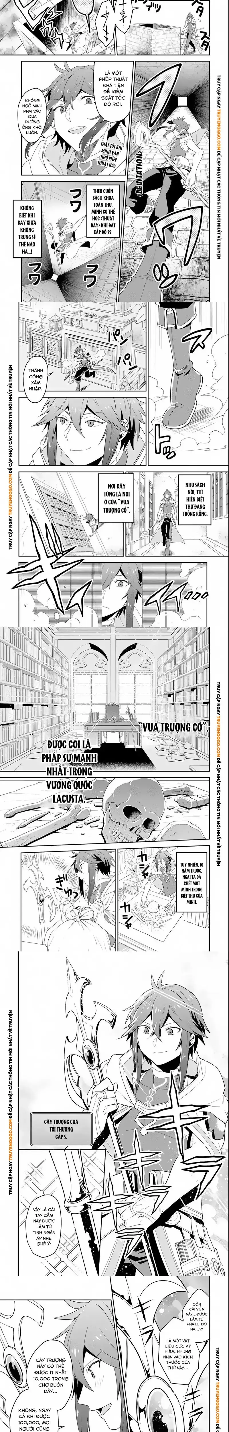 Kouryakubon Wo Kushi Suru Saikyou No Mahoutsukai Chapter 2 - Trang 3