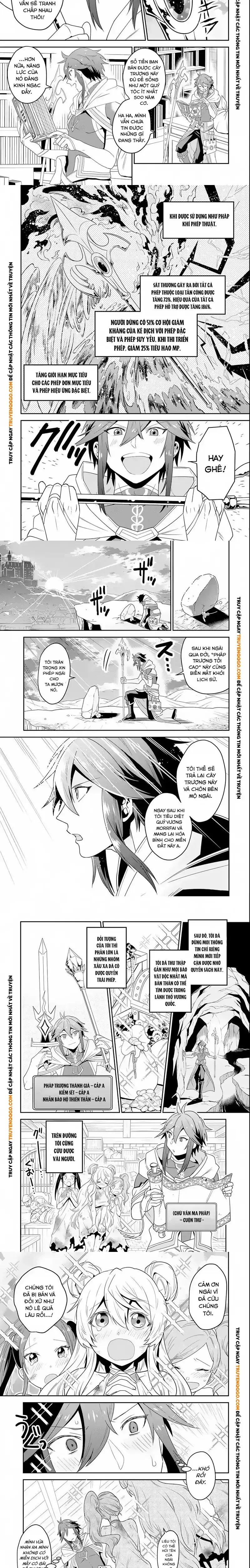 Kouryakubon Wo Kushi Suru Saikyou No Mahoutsukai Chapter 2 - Trang 4