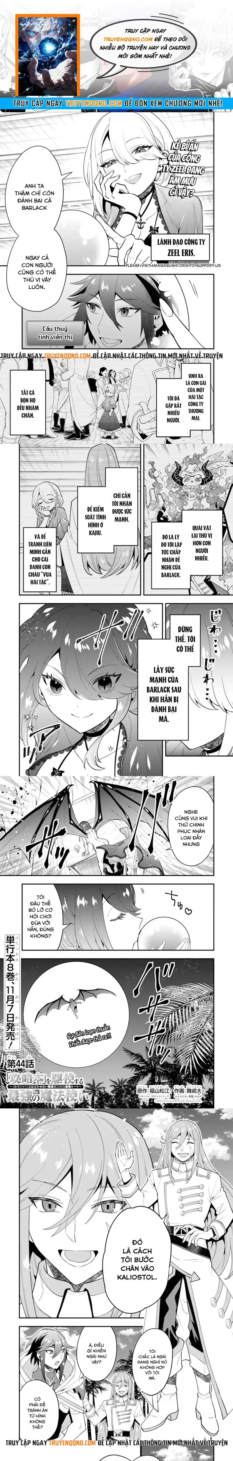 Kouryakubon Wo Kushi Suru Saikyou No Mahoutsukai Chapter 44 - Trang 2
