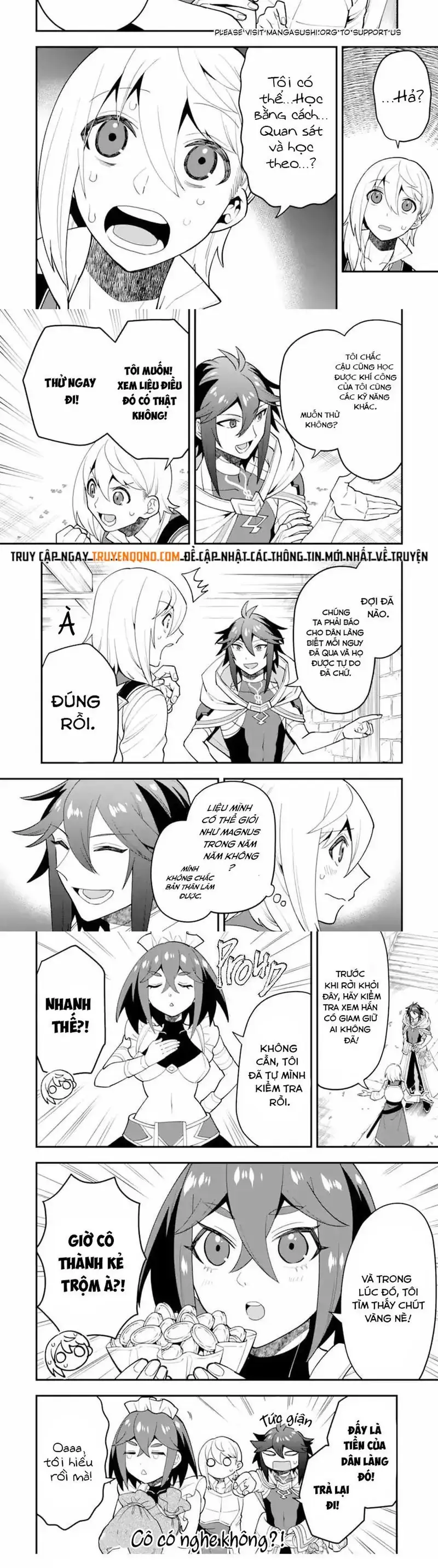 Kouryakubon Wo Kushi Suru Saikyou No Mahoutsukai Chapter 46 - Trang 8