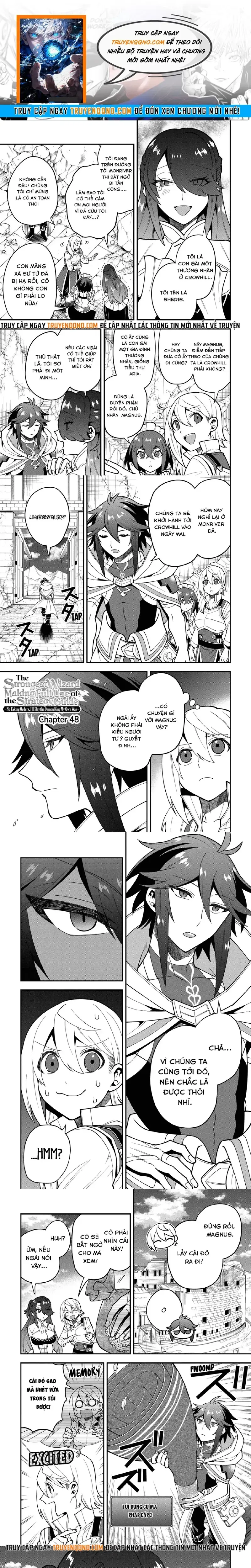 Kouryakubon Wo Kushi Suru Saikyou No Mahoutsukai Chapter 48 - Trang 2