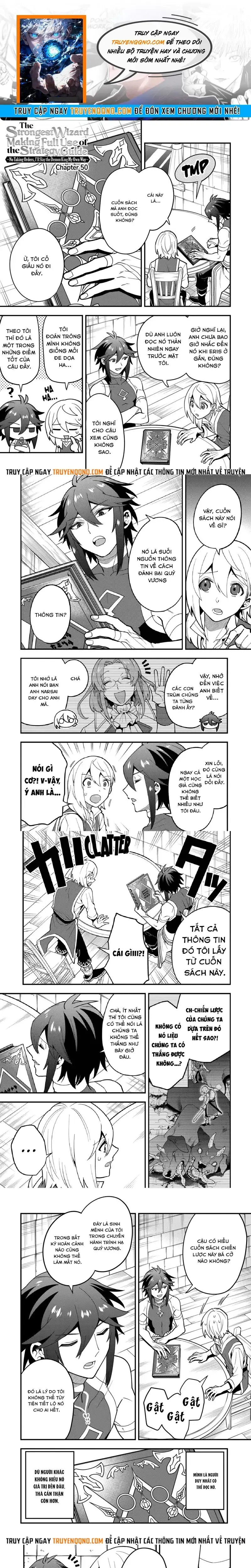 Kouryakubon Wo Kushi Suru Saikyou No Mahoutsukai Chapter 50 - Trang 2