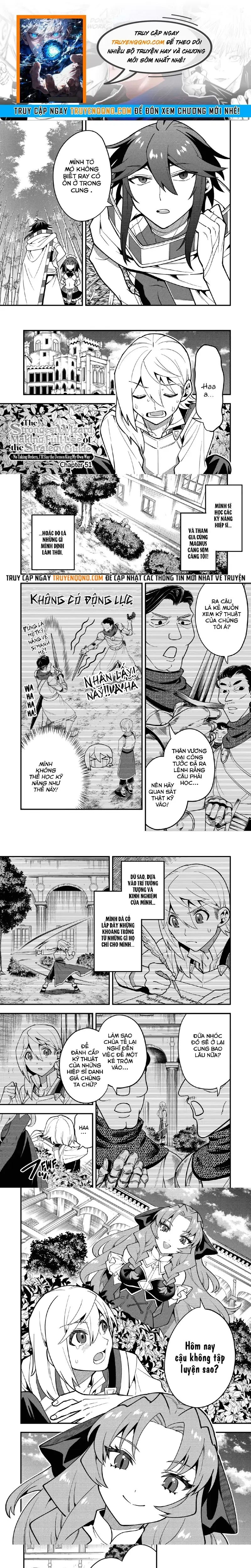 Kouryakubon Wo Kushi Suru Saikyou No Mahoutsukai Chapter 51 - Trang 2
