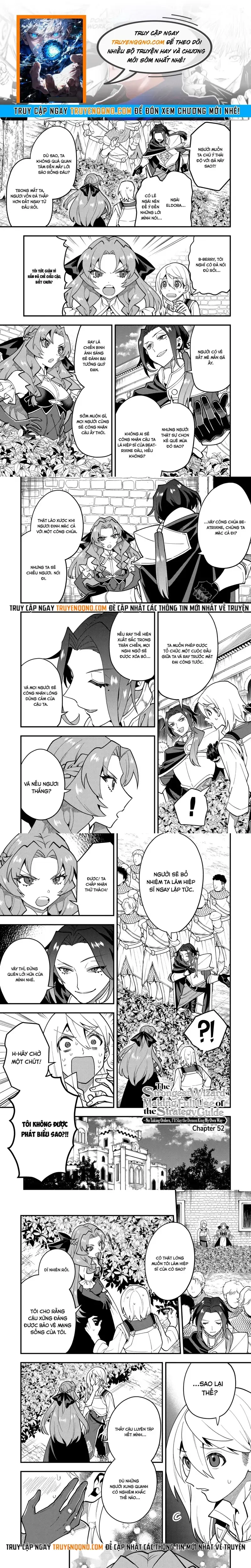 Kouryakubon Wo Kushi Suru Saikyou No Mahoutsukai Chapter 52 - Trang 2