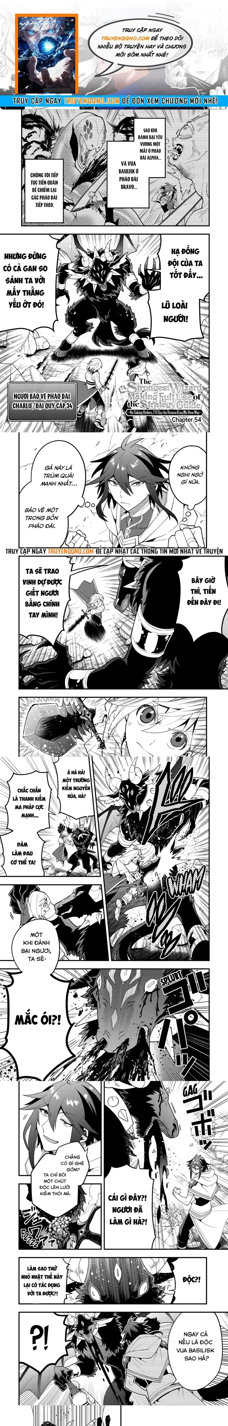 Kouryakubon Wo Kushi Suru Saikyou No Mahoutsukai Chapter 54 - Trang 2
