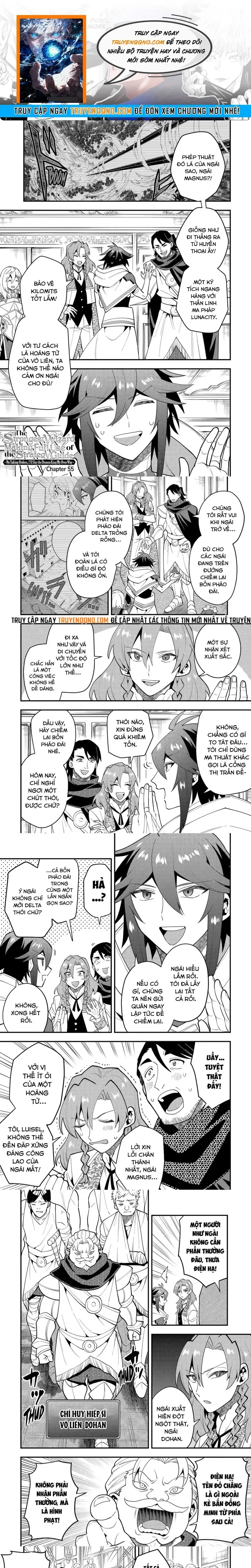 Kouryakubon Wo Kushi Suru Saikyou No Mahoutsukai Chapter 55 - Trang 2