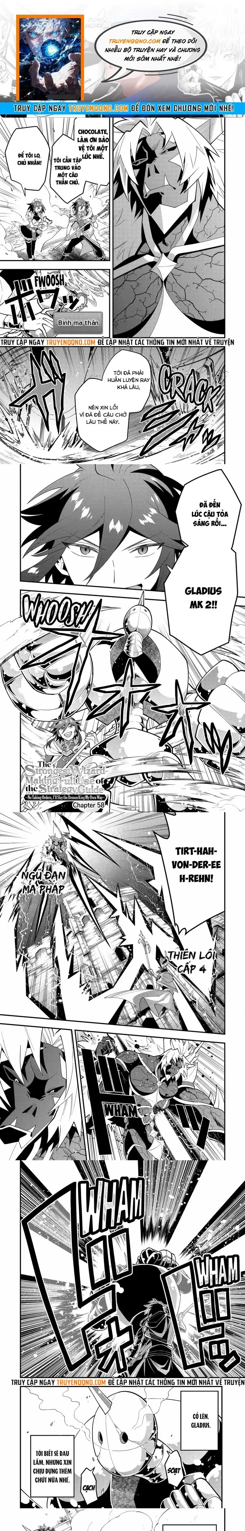 Kouryakubon Wo Kushi Suru Saikyou No Mahoutsukai Chapter 58 - Trang 2