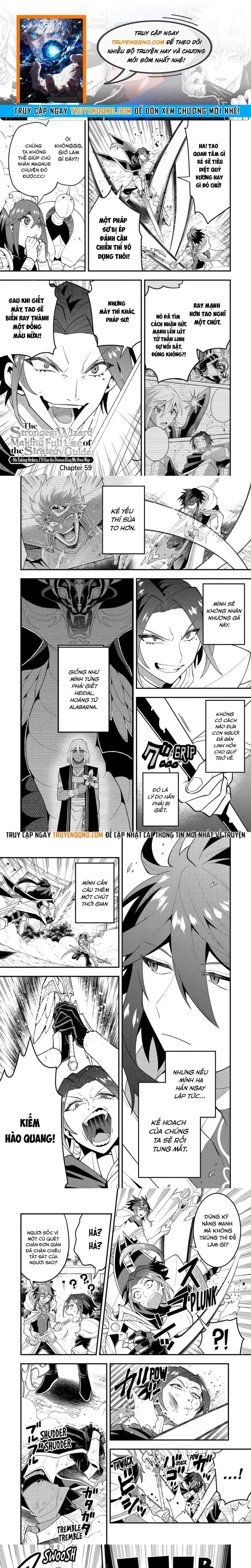 Kouryakubon Wo Kushi Suru Saikyou No Mahoutsukai Chapter 59 - Trang 2