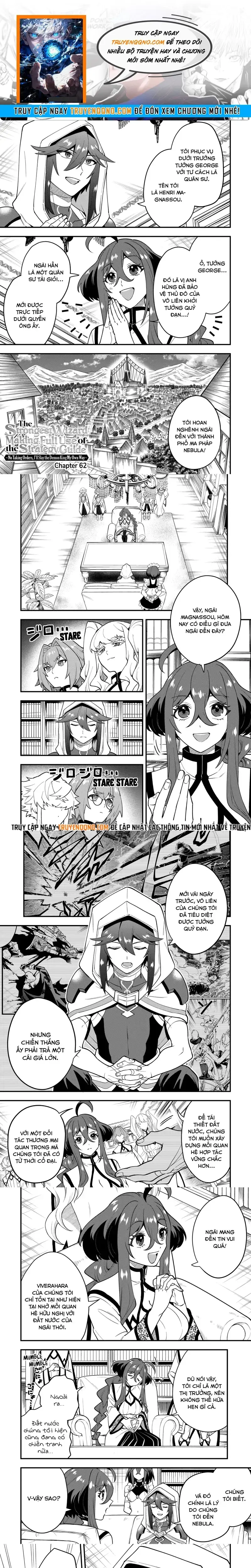 Kouryakubon Wo Kushi Suru Saikyou No Mahoutsukai Chapter 62 - Trang 2