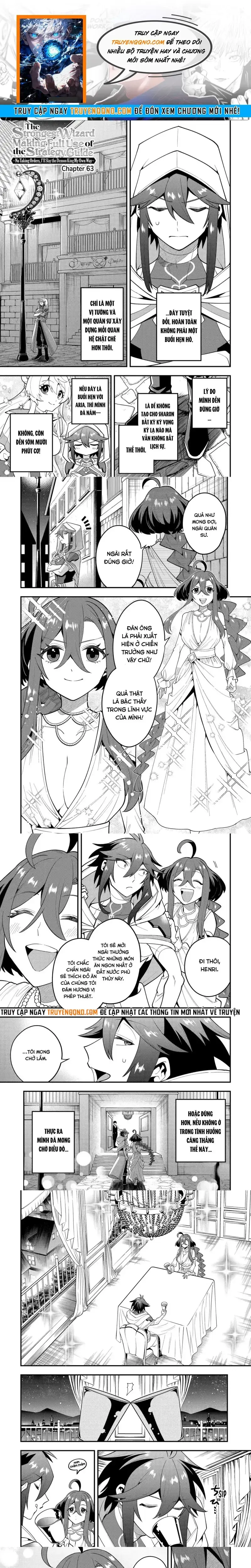 Kouryakubon Wo Kushi Suru Saikyou No Mahoutsukai Chapter 63 - Trang 2