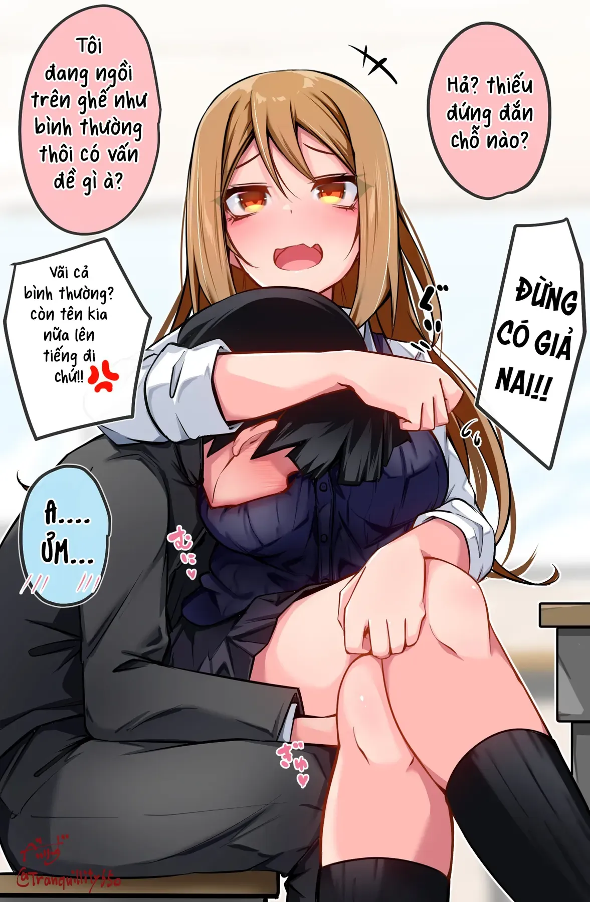 Kurasu No Gyaru Ni Kuuki Atsukai Sareteimasu Chapter 8 - Trang 4