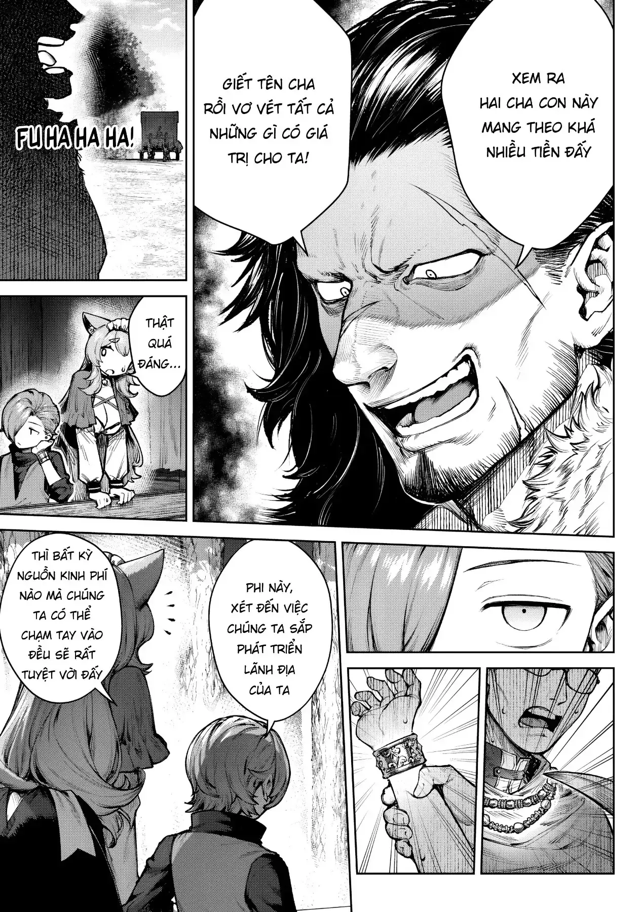Kuromaku Ikka Ni Tensei Shita Kedo Gensaku Mushishite Dokuritsu Suru Chapter 4 - Trang 9