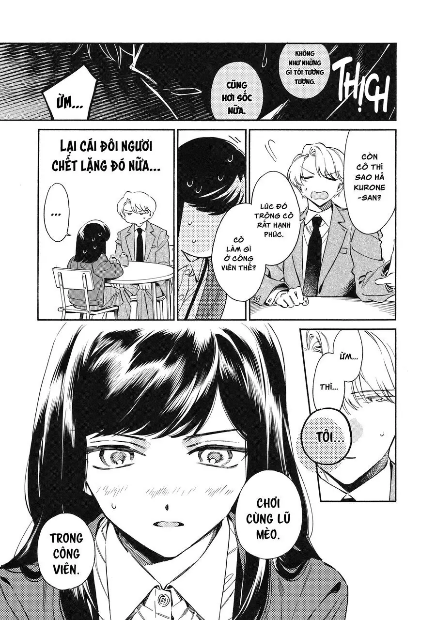 Kurone-San Wa Nyaa To Nakanai Chapter 1 - Trang 30