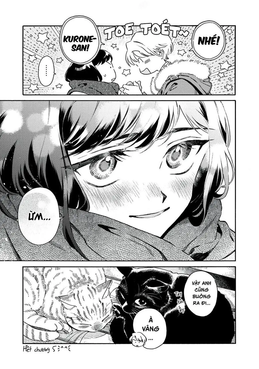 Kurone-San Wa Nyaa To Nakanai Chapter 5 - Trang 28