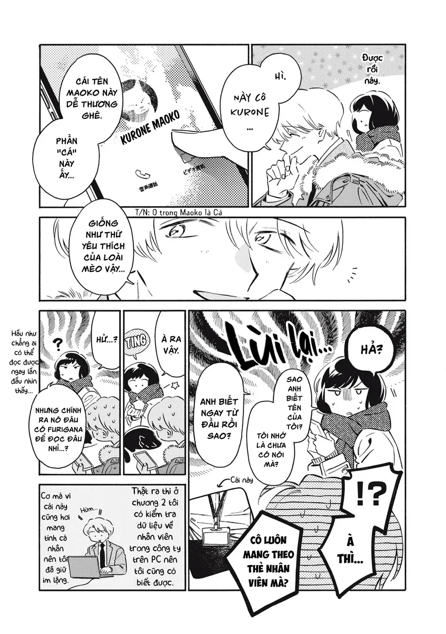 Kurone-San Wa Nyaa To Nakanai Chapter 6 - Trang 38