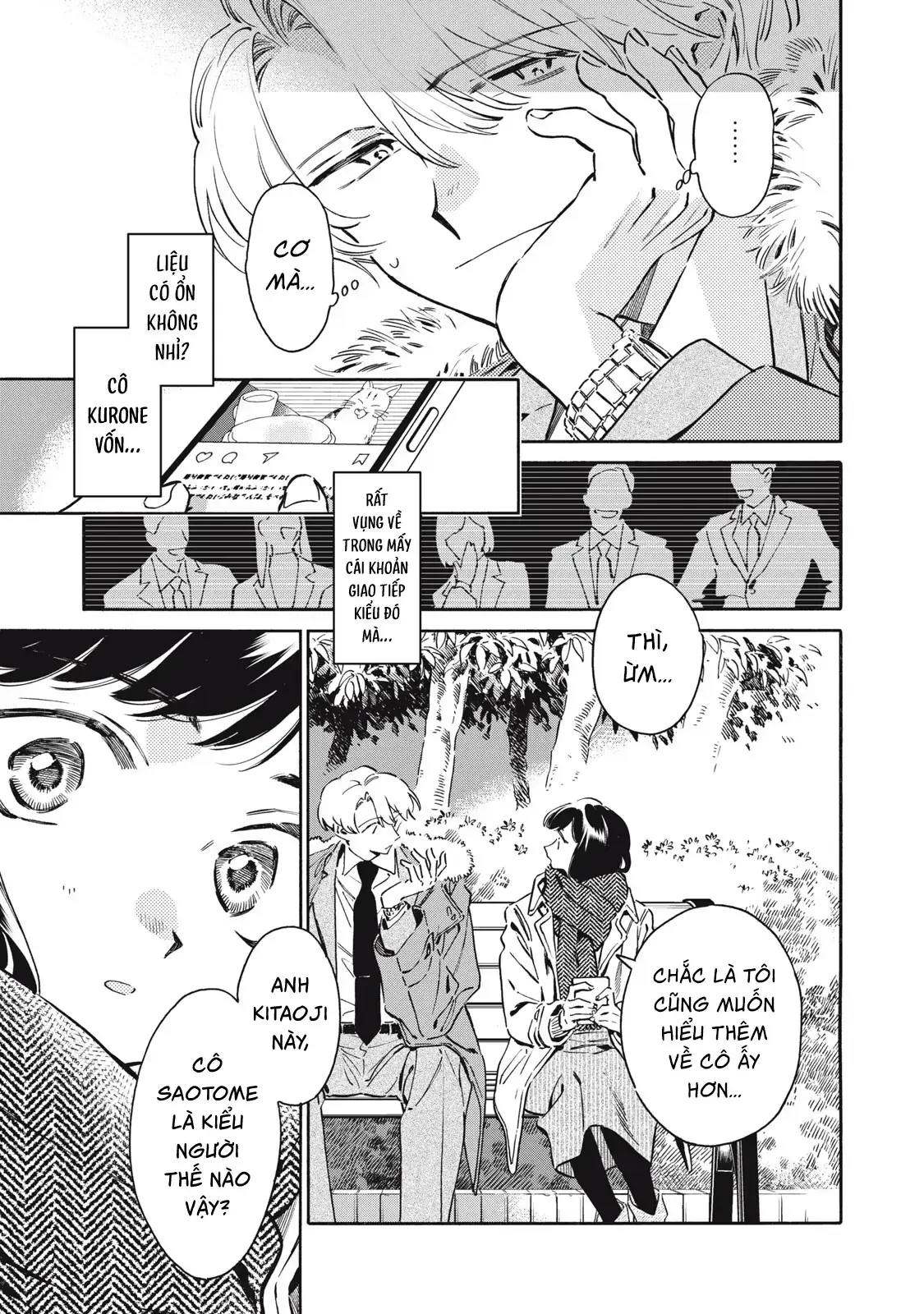 Kurone-San Wa Nyaa To Nakanai Chapter 8 - Trang 10