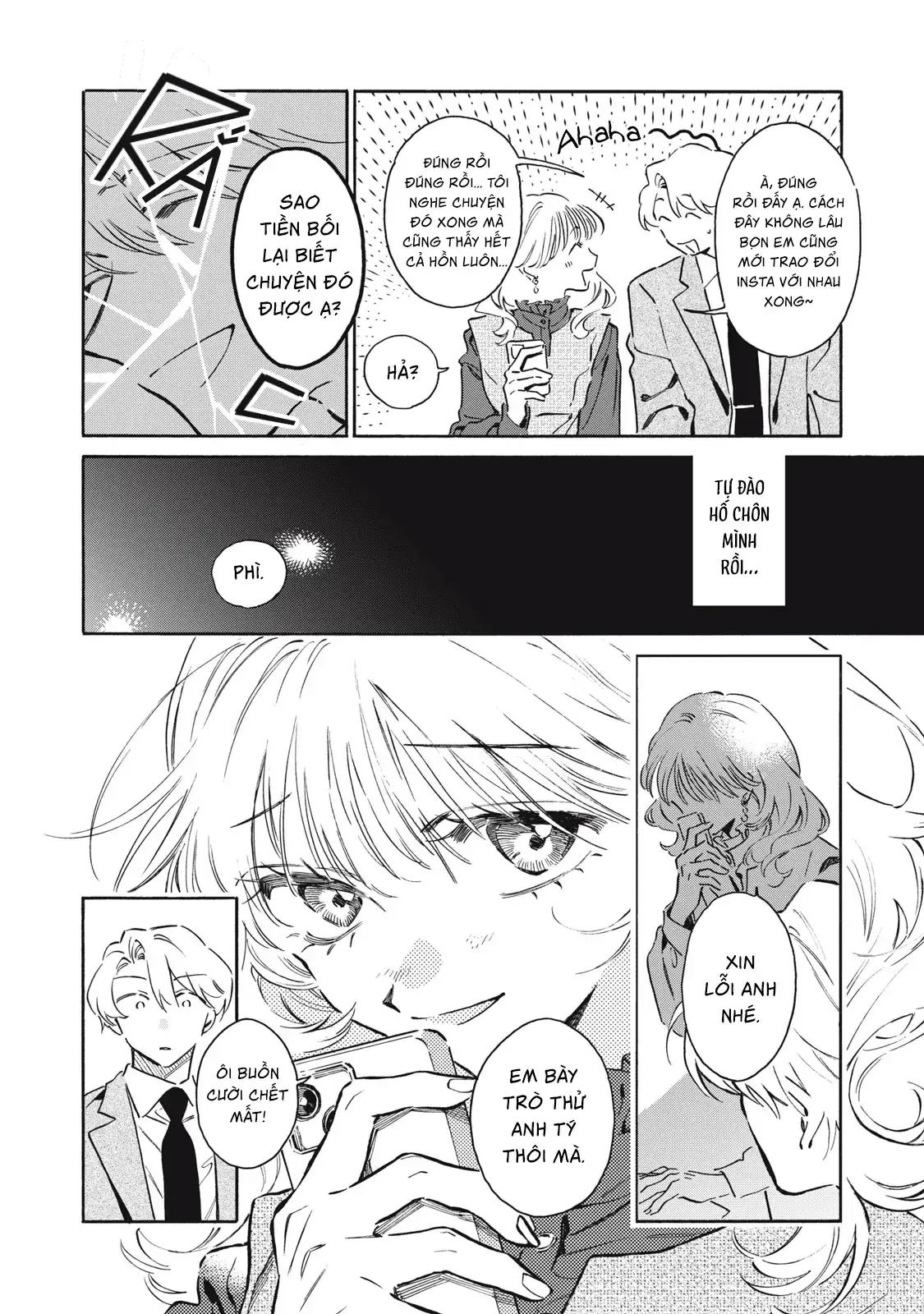 Kurone-San Wa Nyaa To Nakanai Chapter 8 - Trang 35