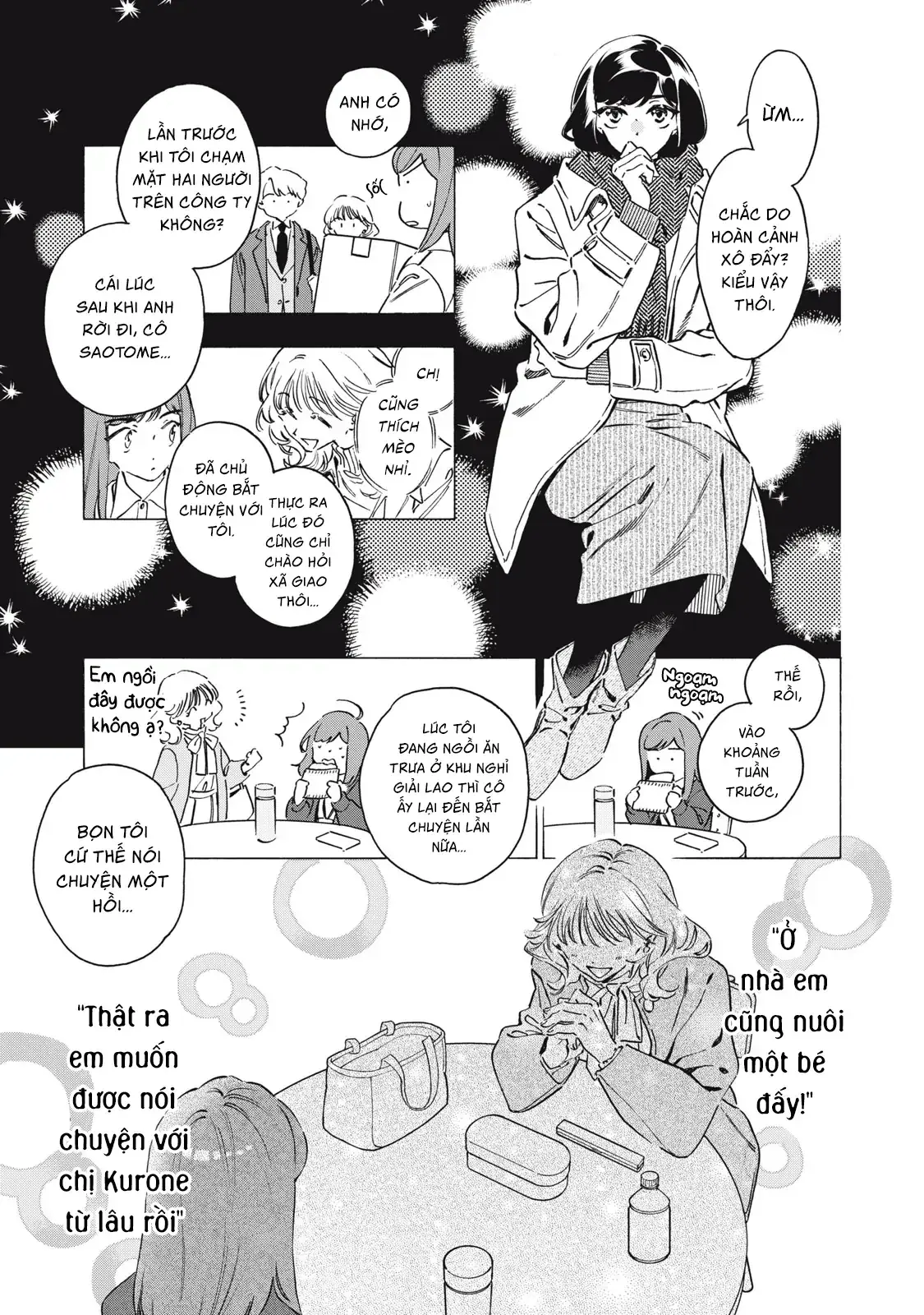 Kurone-San Wa Nyaa To Nakanai Chapter 8 - Trang 8