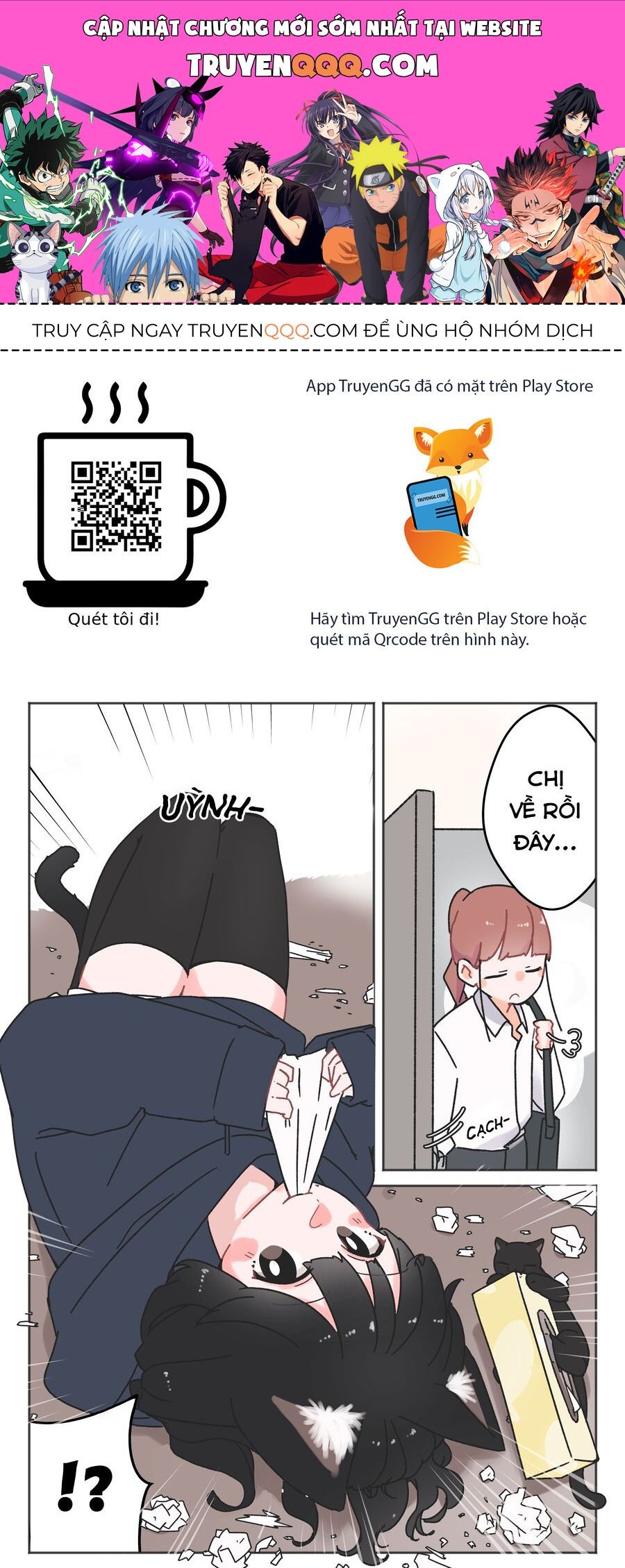 Kuroneko No Ohanashi Chapter 8 - Trang 1