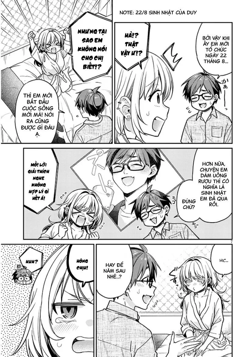 Kuse Tsuyo Kanojo Wa Toko Ni Izanau Chapter 11.1 - Trang 9