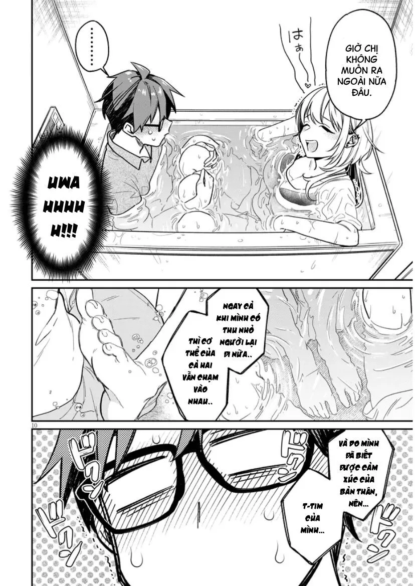Kuse Tsuyo Kanojo Wa Toko Ni Izanau Chapter 12.1 - Trang 12